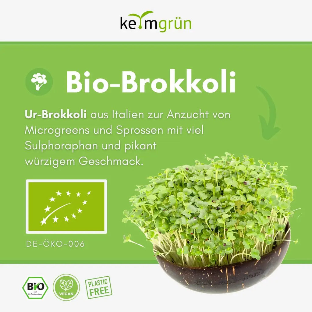 Brokkoli-Boom: Mini-Röschen mit Superkraft - 50g Portion